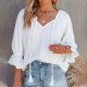 Classy Long Sleeve Plain Top